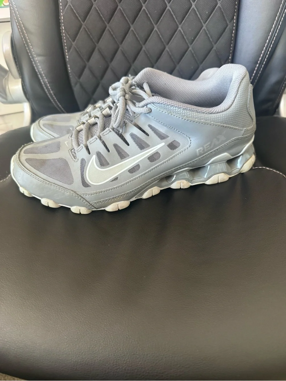 Men's Nike Gray ReAx Running Shoes - Performance Trainer